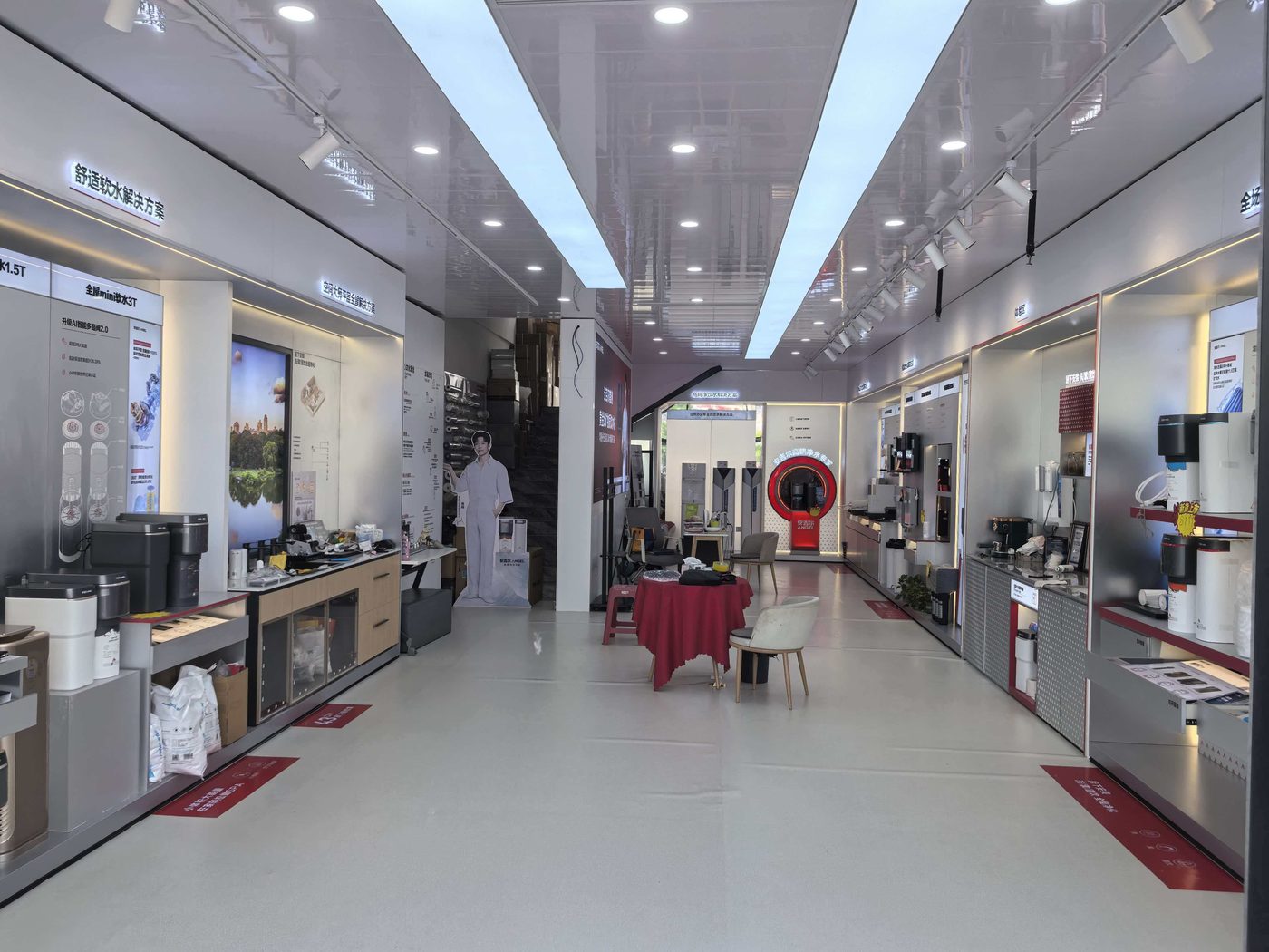 安吉尔净水器专卖店（宝坻店）店内展厅全景实拍